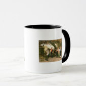 Mug Sur le congé, 1883 (Devant droit)