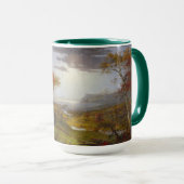 Mug Sur le fleuve Hudson, 1860 (huile sur la toile) (Devant droit)