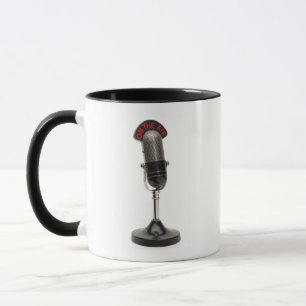 Mug SUR le microphone de cru d'AIR
