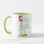 Mug Sur le terrain de golf (Gauche)