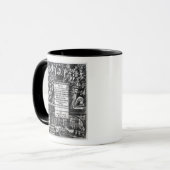 Mug 'Sur l'origine et l'histoire de Typography (Devant gauche)