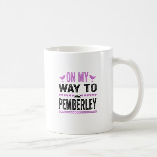 Mug Sur mon chemin à Pemberley (Droite)