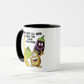 Mug Sûr pendant l'Apocalypse des Zombies (Devant gauche)