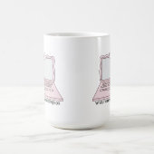 Mug Sur quoi je regarde des choses obscènes sur le des (Centre)