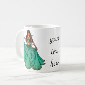 Mug Sura Danseur du ventre du Moyen-Orient (Devant gauche)