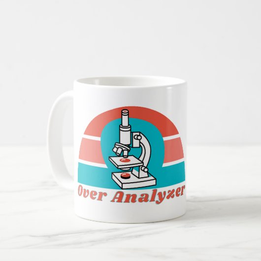 Mug Suranalyseur - Technicien de laboratoire microscop (Devant gauche)