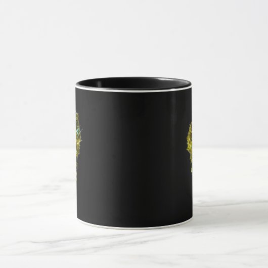 Mug Surcharge Mentale | Crâne Explosant Énergie Cosmiq (Centre)