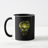 Mug Surcharge Mentale | Crâne Explosant Énergie Cosmiq (Gauche)