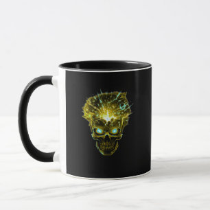 Mug Surcharge Mentale Crâne Explosant Énergie Cosmiq