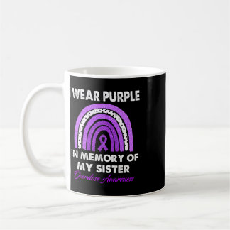 Mug Surdosage Rainbow Awareness Je Porte du Violet Pou