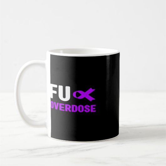 Mug Surdose de Fu - Sensibilisation aux toxicomanies3 (Gauche)