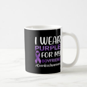 Mug Surdose de sensibilisation Je porte du pourpre pou