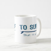 Mug Surf (Devant droit)