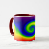 Mug Surf arc-en-ciel (Devant gauche)
