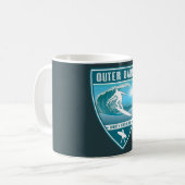 Mug Surf Bancs extérieurs Caroline du Nord (Devant gauche)