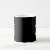 Mug Surf bigfoot rétro plage de coucher de soleil plag (Centre)
