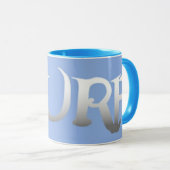 Mug Surf combo bleu (Devant droit)