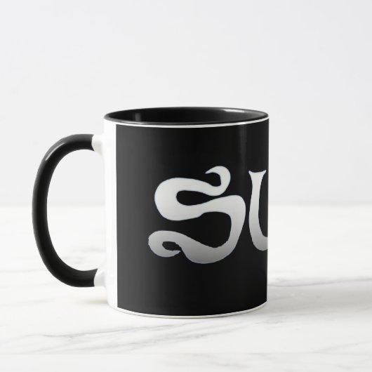 Mug Surf combo noir (Gauche)