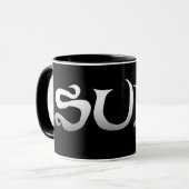 Mug Surf combo noir (Devant gauche)