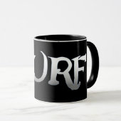 Mug Surf combo noir (Devant droit)