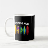 Mug Surf cool pour maman Maman surfeuse Planche de sur (Gauche)
