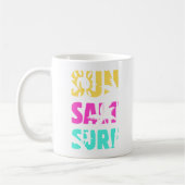 Mug Surf de sel solaire - Vibes d'été (Gauche)
