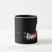 Mug surf des neiges : traînée de poudre : (Centre)