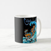 Mug Surf D'Été Catch A Wave (Devant droit)