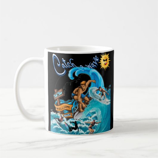 Mug Surf D'Été Catch A Wave (Gauche)