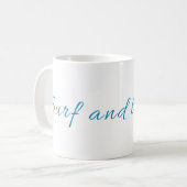Mug Surf et laisser Surf (Devant gauche)