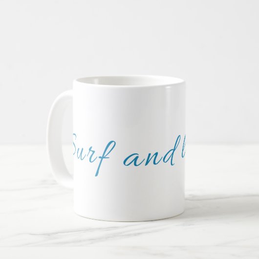 Mug Surf et laisser Surf (Devant gauche)