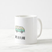 Mug Surf Jam vit dans une Van (Devant droit)