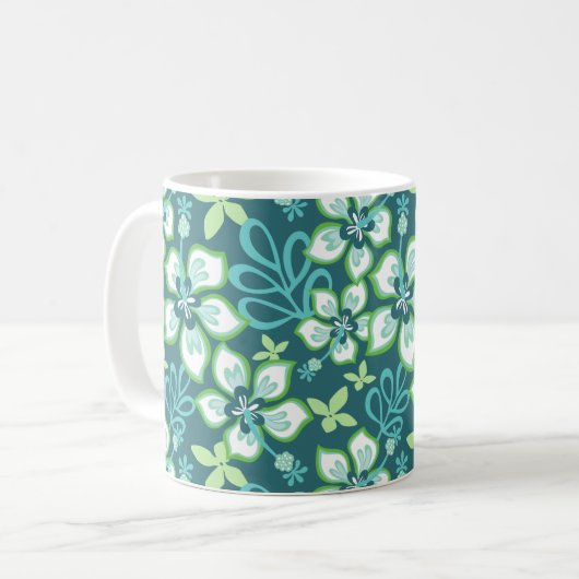 Mug Surf JUNGLE (COMBO TURQUOISE) (Devant gauche)