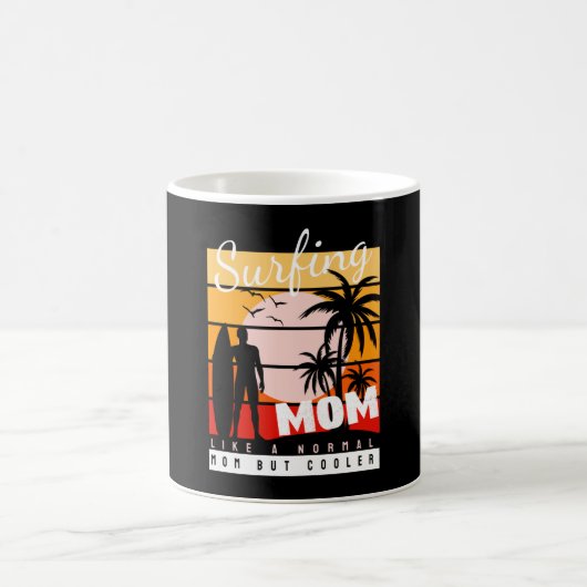 Mug Surf Maman Comme une maman normale Mais Glacière (Centre)