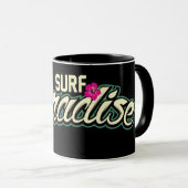 Mug Surf Paradise (Devant droit)
