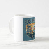 Mug Surf Rescue Lifeguard Patrol Est 1950 (Devant gauche)