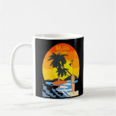Mug Surf rétro et sable (Gauche)