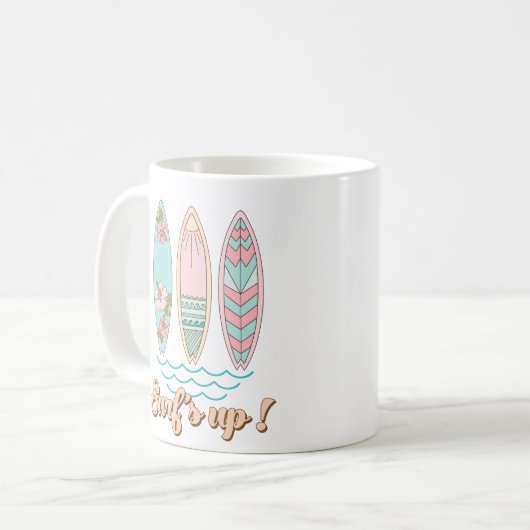 Mug Surf Retro Pastel (Devant gauche)