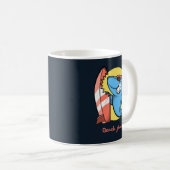 Mug Surf Shark Beach S'il vous plaît (Devant droit)