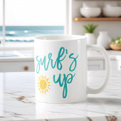 Mug Surf - Typographie estivale