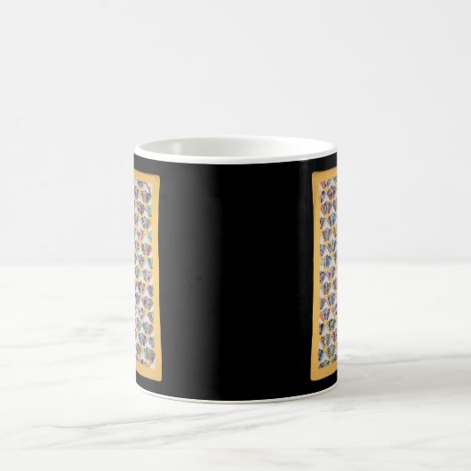Mug Surface composée avec bordure jaune (Centre)