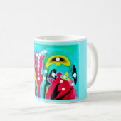 Mug Surface d'une lune alien (Devant droit)