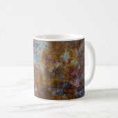 Mug Surface en bois Brown et rose (Devant droit)