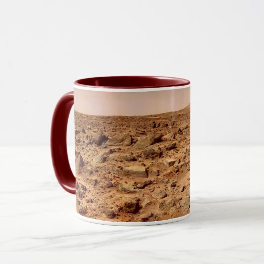 Mug Surface Mars - Vue Paysage (Devant gauche)