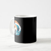 Mug Surfboarder Hawaii Wave Surf Surfboard Lover Be (Devant gauche)