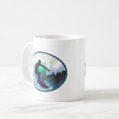 Mug Surfer dans la grande vague (Devant gauche)