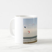 Mug Surfer de cerf-volant (Devant gauche)