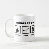 Mug Surfer de cerf-volant (Gauche)