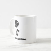 Mug Surfer de cerf-volant (Devant gauche)