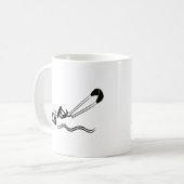 Mug Surfer de cerf-volant (Devant gauche)